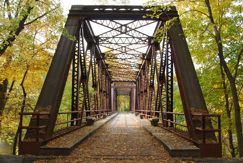 Wallkill Valley Railroad Bridge near New Paltz, New York