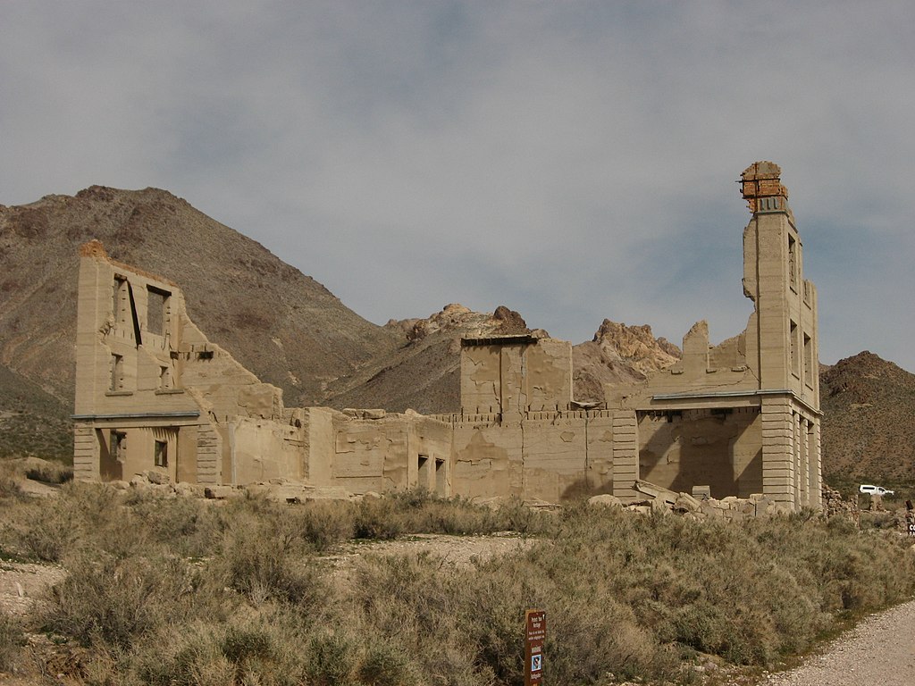 Ghost Town of Rhyolite, Nevada - Death Valley