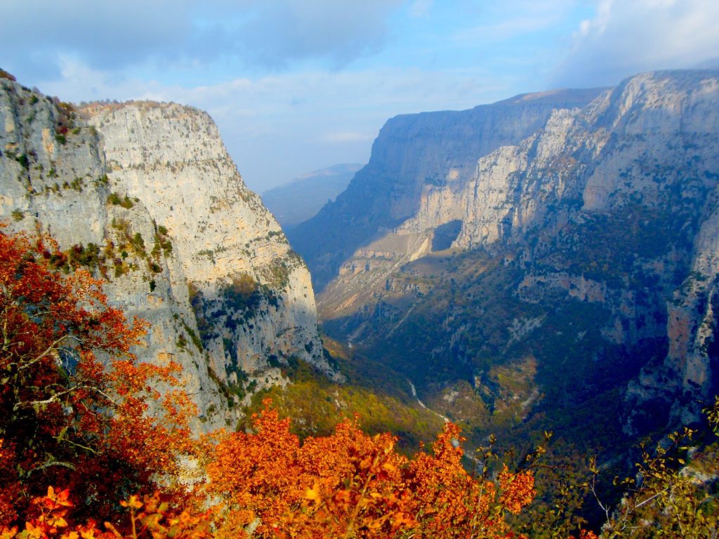 Pindos Mountains in Greece